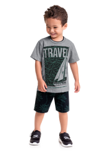 Load image into Gallery viewer, Milon Boys T-Shirt & Shorts Set