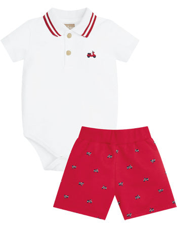 Milon Body & Short Set For Boys
