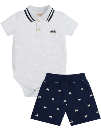 Milon Body & Short Set For Boys